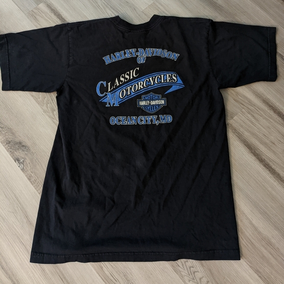 Harley-Davidson 2006 Ocean‎ City MD Tshirt Made in USA Large - Picture 6 of 9